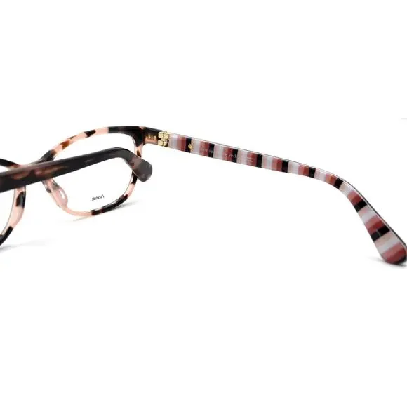 NEW KATE SPADE EMILYN HT8 PINK HAVANA AUTHENTIC EYEGLASSES FRAME - Picture 10 of 12